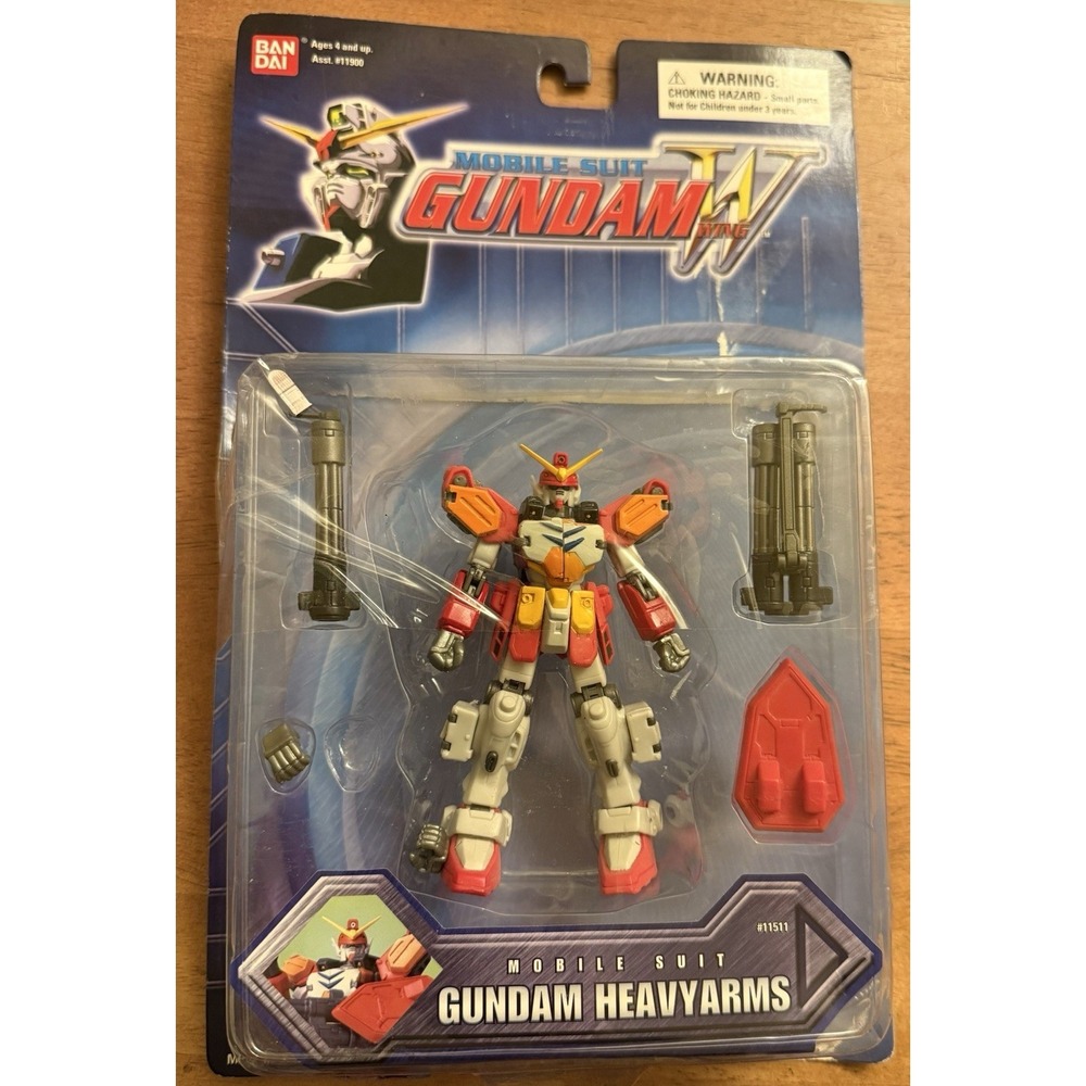 Vintage 2003 Bandai GUNDAM HEAVYARMS Mobile Suit Wing 11511 *READ*